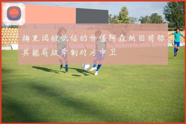 梅里诺被低估的价值阿森纳旧将称其能有效牵制对方中卫